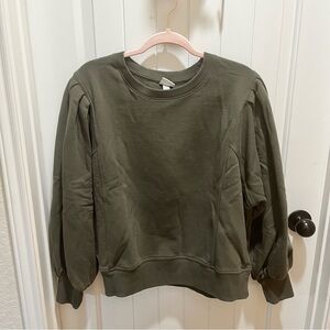 Olive Green Women's Sweatshirt